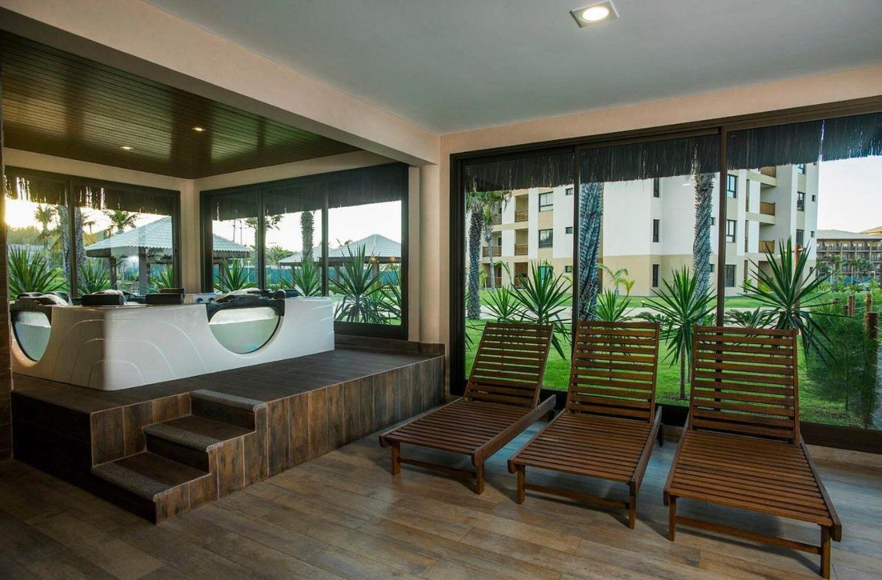 Paraiso Frente Mar - Vg Sun Cumbuco Para 4 Pessoas - Com Hidro, Sauna, Piscina, Cozinha Completa, Parquinho E Wi-Fl Exterior photo